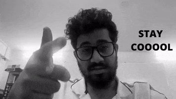 Stay Cool Thumbs Up GIF by Rahul Basak