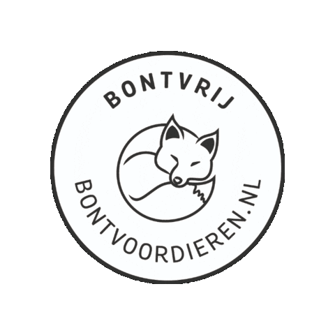 Stichting Bont voor Dieren Sticker