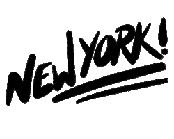 New York Nyc Sticker by COREY PAIGE DESIGNS