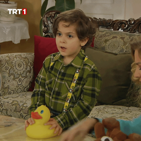 Baby Reaction GIF by TRT
