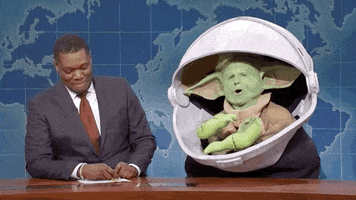 Snl Baby Yoda GIF by Saturday Night Live