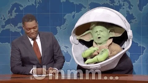 Snl Baby Yoda GIF by Saturday Night Live