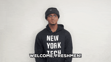 College Reaction GIF by New York Institute of Technology (NYIT)