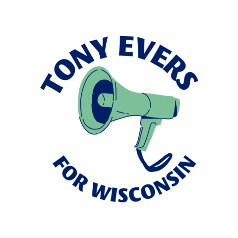 Vote Cheese Sticker by Tony Evers