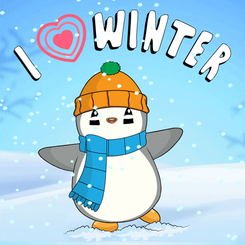 Winter Wonderland GIF by Pudgy Penguins