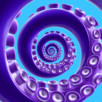 Loop Octopus GIF by Feliks Tomasz Konczakowski