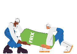 Frix Sticker by Beta Procesos