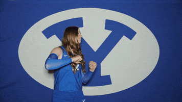 Celebration Dancing GIF by BYU Cougars