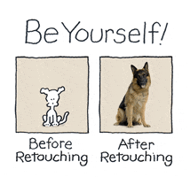Be Yourself GIF by Chippy the Dog