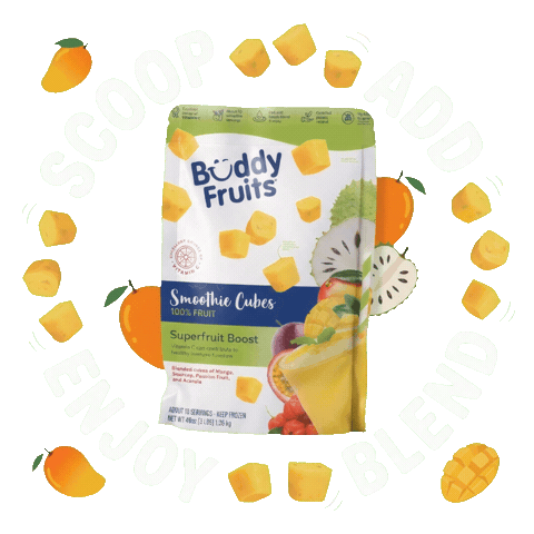 Enjoy Add Sticker by Buddy Fruits