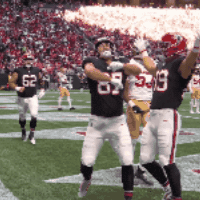 Yell Lets Go GIF by Atlanta Falcons