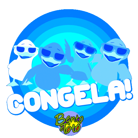 Congela Sticker by Bento e Totó