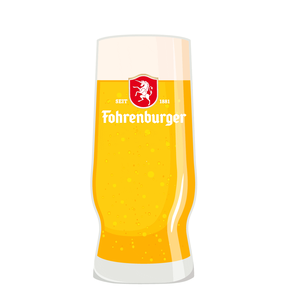 Party Beer Sticker by Fohrenburger