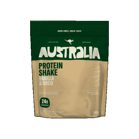 Australia Shake Sticker by Harts Natural