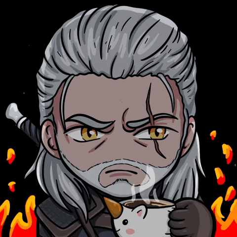 Angry On Fire GIF by Ellienka