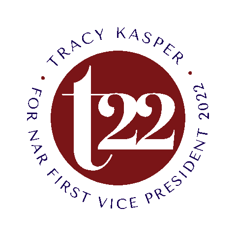 T22 Sticker by Tracy Kasper For NAR First Vice President 2022