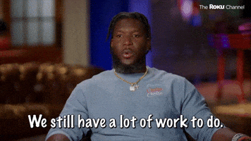 Working Brian Orakpo GIF by The Roku Channel