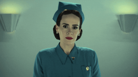 Sarah Paulson Ratchet GIF by NETFLIX - Find & Share on GIPHY