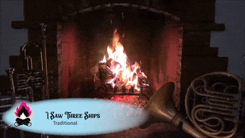 Yule Log GIF