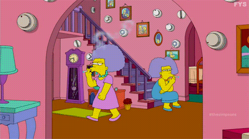 The Simpsons Smoking GIF - Find & Share on GIPHY