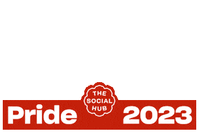 Rainbow Pride Sticker by The Social Hub