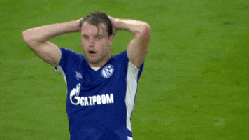 Oh No Soccer GIF by FC Schalke 04