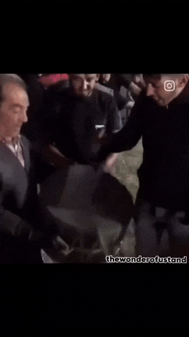 Meme Funny Finger Hit GIF