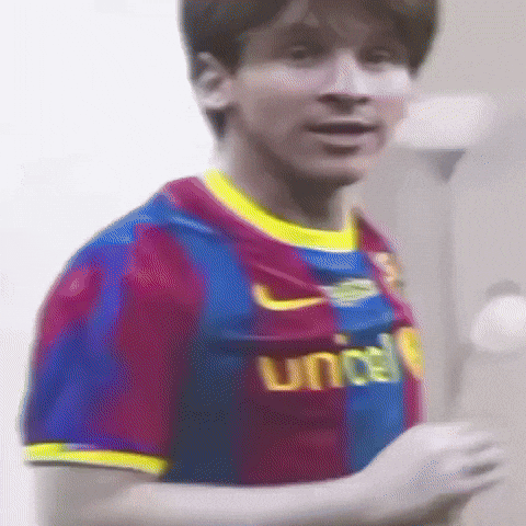 Messi King GIF