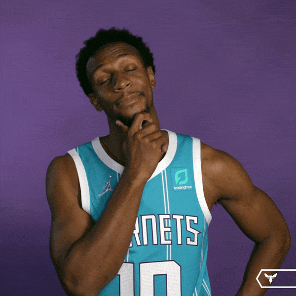 Think Ish Smith GIF by Charlotte Hornets