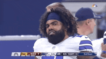 Confused Dallas Cowboys GIF by NFL