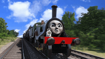 Shocked Thomas And Friends GIF