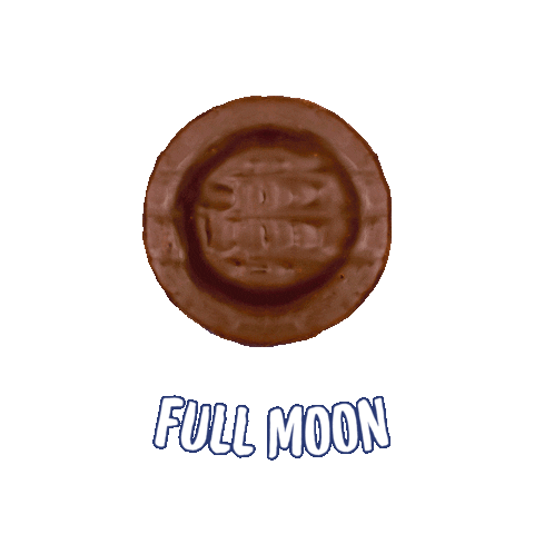 Full Moon Sticker by McVitie's UK