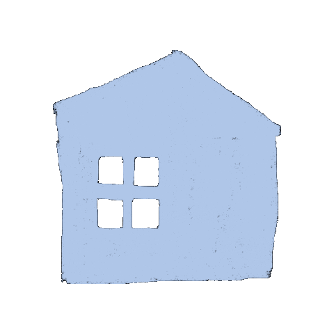 Casa Azul Casita Sticker