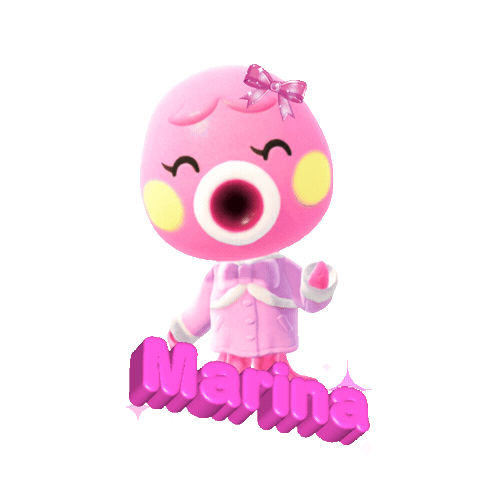 Pink Octopus Sticker