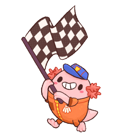Finish Line Party Sticker by Squishable