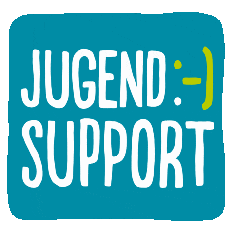 jugendsupport logo support jugend hilfe GIF