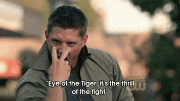 Eye Of The Tiger Dean GIF