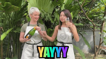 Celebration Cheers GIF by Lucy Walker Jewellery