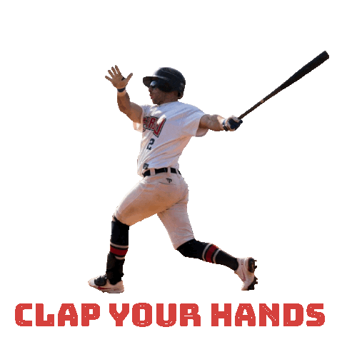 Clap Sticker by Senago Baseball