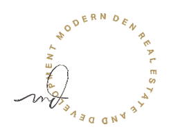 Modern Den Homes Sticker