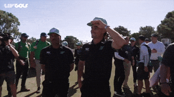 Happy Fans GIF by LIV Golf