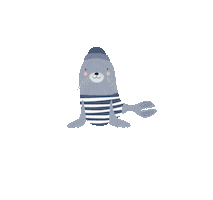 Seal Sticker by Tutete