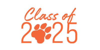 Tigers Sticker by Suffield Academy