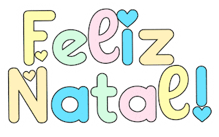 Feliz Natal Christmas Sticker