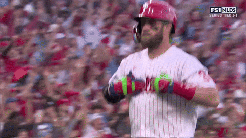 Bryce Harper Phillies GIF - Bryce Harper Phillies MLB - Discover & Share  GIFs