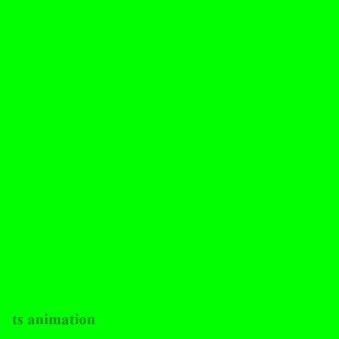 tsanimation green alien verde et GIF