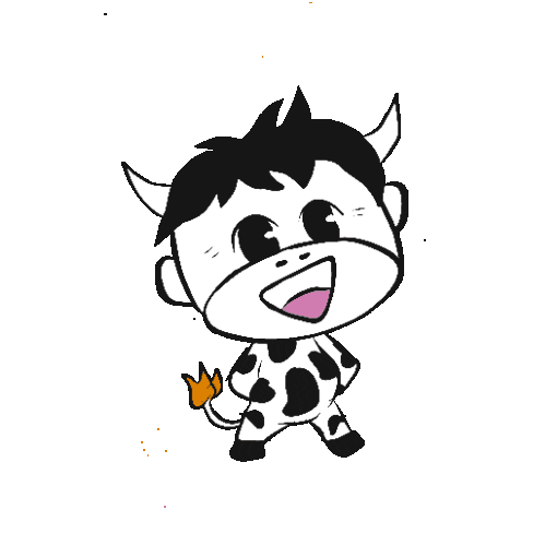 Cow Beef Sticker by JL Jerkys