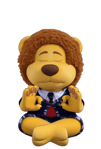 Relax Meditating GIF by colegioroth