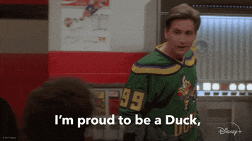 Proud Mighty Ducks GIF by Disney+