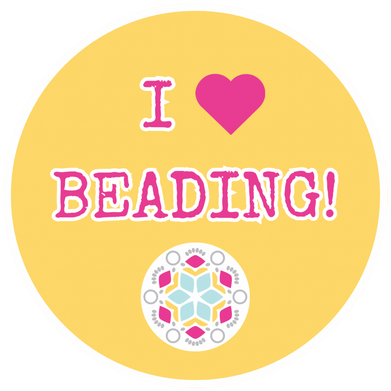 Beads Beading Sticker by Beadingschool